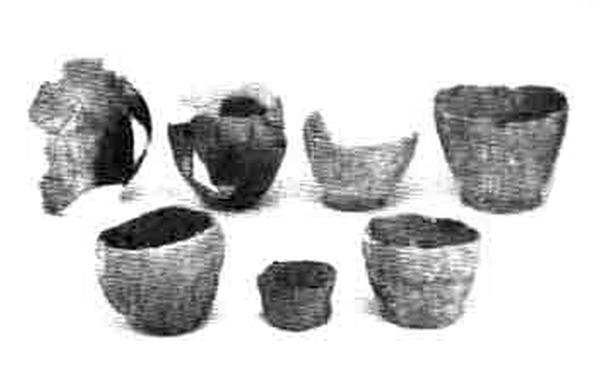 진양군 대평면 옥방1호 주거지에서 발굴된 청동기시대의 민무늬토기無文土器 各種