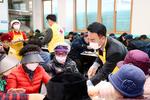 박동식 시장, 삼천포노인복지관 무료 경로식당에서 급식봉사 활동