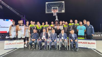 대한농구협회는 지난 15일부터 16일까지 사천시 삼천포대교공원 특설코트에서 ‘사천 FIBA 3X3 챌린저 2022’와 ‘3X3 코리아투어 2022, 4차 사천대회’를 동시에 개최했다.